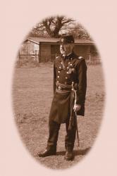 American Civil War - Union officer - ACW union light infantry sepia copy
